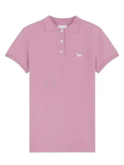 Baby Fox Patch Regular Polo Shirt Blossom - MAISON KITSUNE - BALAAN 2