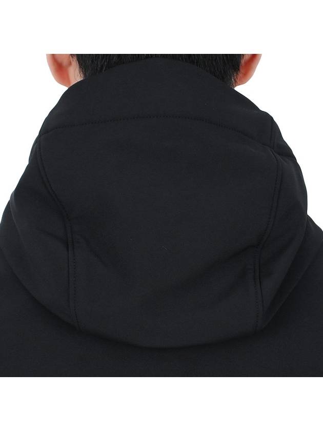 Shell-R Hooded Jacket Black - CP COMPANY - BALAAN 11