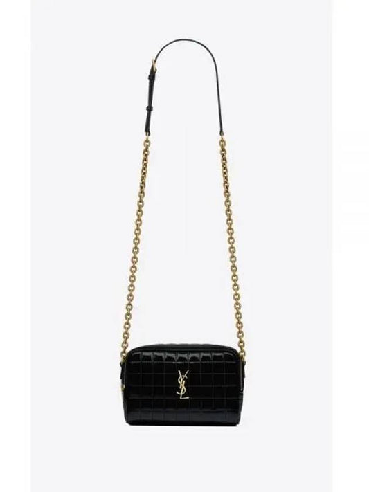 Cassandre Matelasse Mini Camera Cross Bag Black - SAINT LAURENT - BALAAN 2