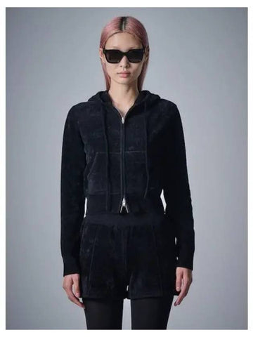 Hoodie hooded sweatshirt zip up spring fall cardigan black domestic product GM0024062491292 - JUUN.J - BALAAN 1