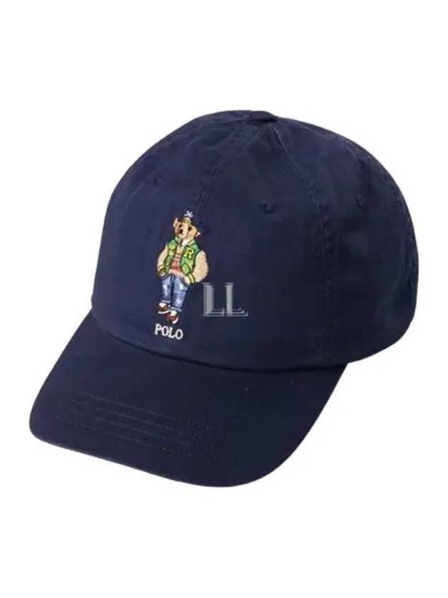 Polo Bear Embroid Ball Cap Navy - POLO RALPH LAUREN - BALAAN 2