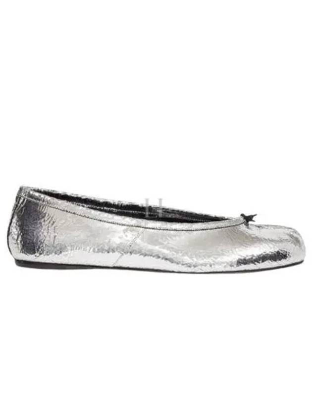 Tabi Broken Mirror Ballerina Flat Silver - MAISON MARGIELA - BALAAN 2