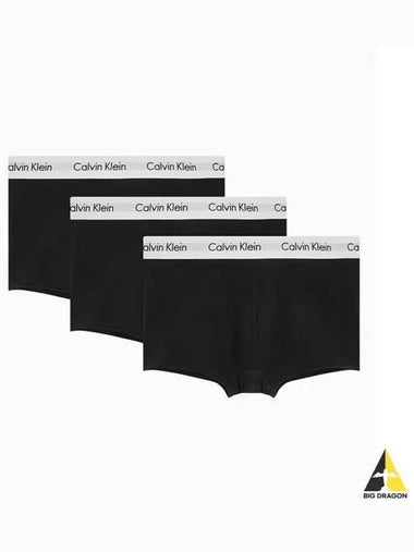 UNDERWEAR Men s EU Cotton Stretch 3PK Low Rise Trunks U2664001 - CALVIN KLEIN - BALAAN 1