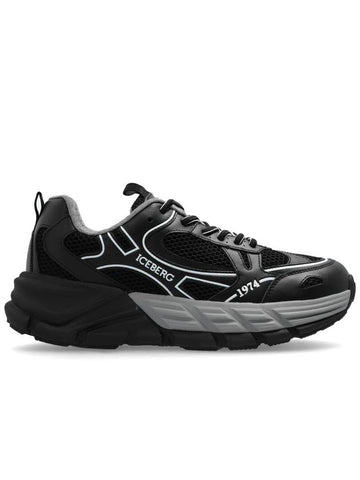 Iceberg Sports Shoes, Men's, Black - ICEBERG - BALAAN 1