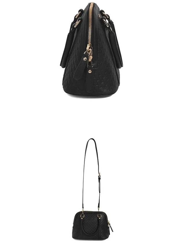 Microssima Small Dome Tote Bag Black - GUCCI - BALAAN 7