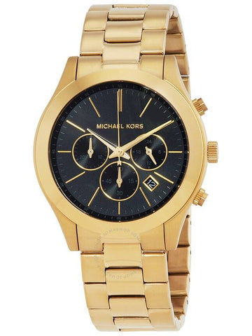 Michael Kors Runway Chronograph Quartz Black Dial Men's Watch MK1076SET - MICHAEL KORS - BALAAN 1