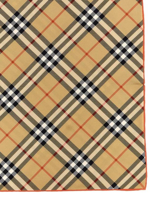 Vintage Check Silk Muffle Beige - BURBERRY - BALAAN 3