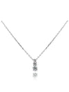 Stilla Attract Pendant Necklace Silver - SWAROVSKI - BALAAN 3