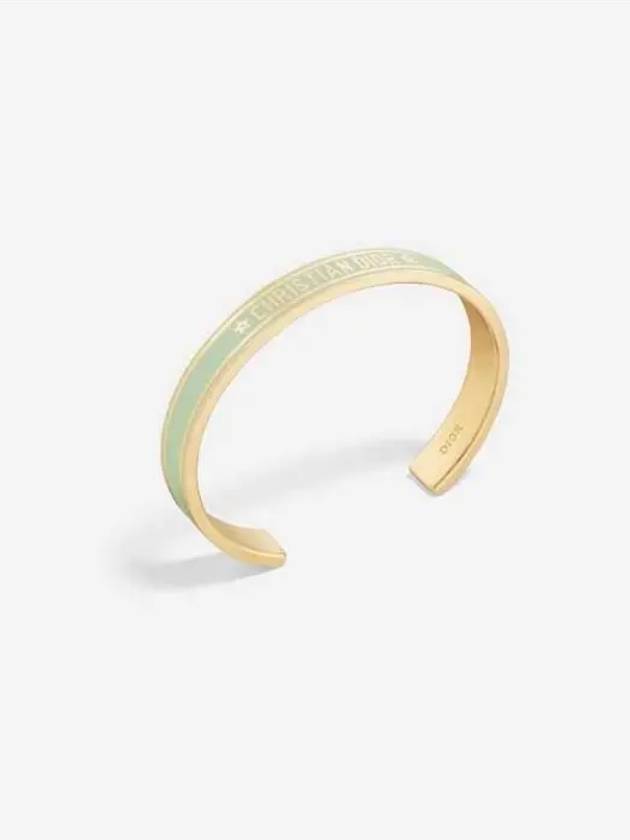 Cord Bangle Bracelet Gold Mint - DIOR - BALAAN 4