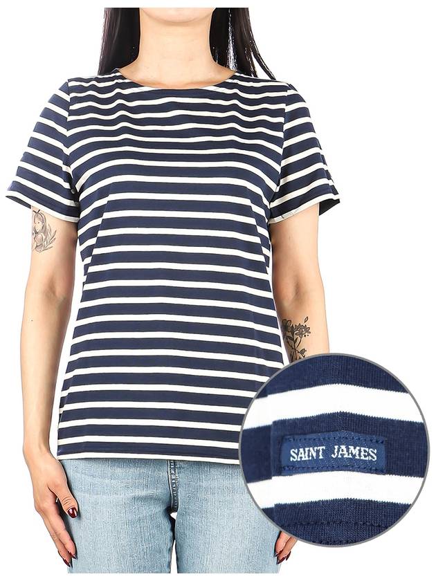 Women s Ethril Short Sleeve T Shirt 8414 51 - SAINT JAMES - BALAAN 1