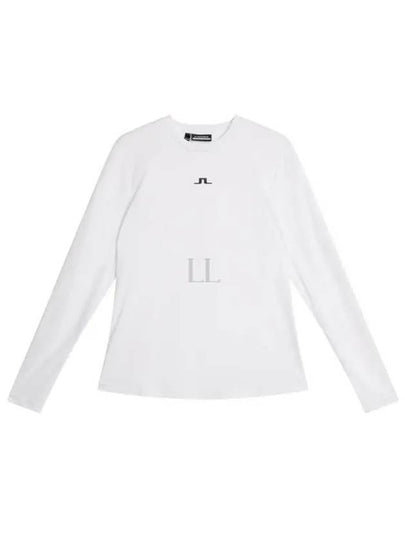 Golf Logo Print Ada Long Sleeve T-Shirt White - J.LINDEBERG - BALAAN 2