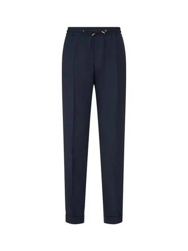 Drawstring banding wool pants navy 270535 - PAUL SMITH - BALAAN 1