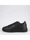 Men's Miky Leather Low Top Sneakers All Black - BALLY - BALAAN 2