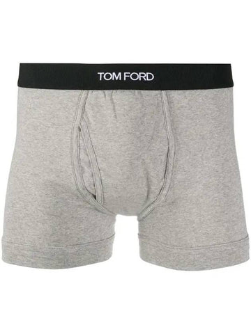 Men's Classic Fit Boxer Briefs Grey - TOM FORD - BALAAN 1
