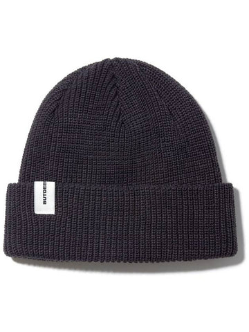 24 Symbol Basic Short Beanie Charcoal - BUTDEEP - BALAAN 1