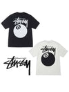 8 Ball T Shirt White Women - STUSSY - BALAAN 3