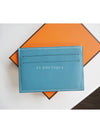 Citizen Twill Card Wallet Blue - HERMES - BALAAN 7