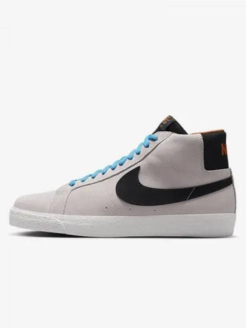 SB Zoom Blazer Mid Electric Skateboard Shoes Phantom Monarch Summit White Black HF3831 001 732340 - NIKE - BALAAN 1