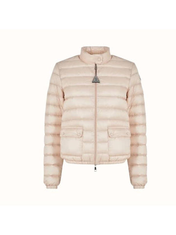 Lans Lightweight Short Down Padding Light Pink - MONCLER - BALAAN 1