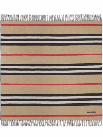 Icon Stripe Cashmere Scarf 8047601A7026 B0710235747 - BURBERRY - BALAAN 1