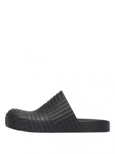 Intrecciato Rubber Clogs Slippers Black - BOTTEGA VENETA - BALAAN 2