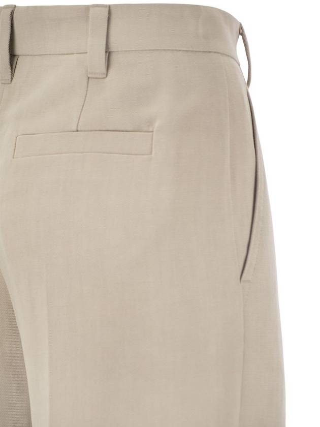 Short Pants MH579P8607 C9593 SAND - BRUNELLO CUCINELLI - BALAAN 5