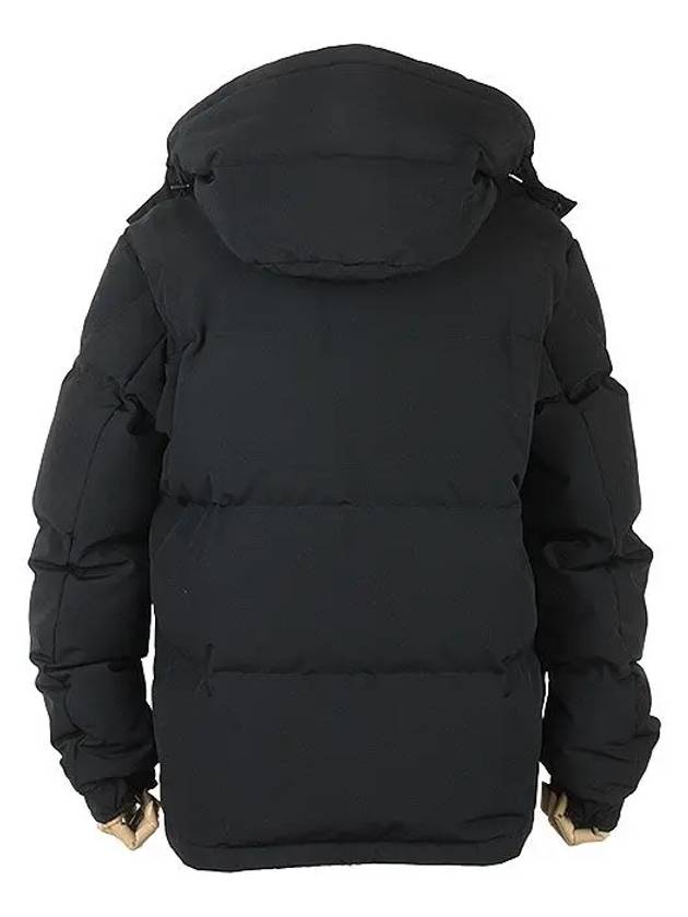 Fornas Hooded Short Down Padding Black - MONCLER - BALAAN 3