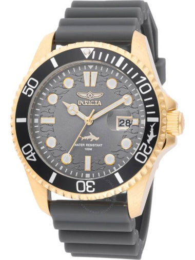 Invicta Pro Diver Date Quartz Charcoal Dial Men's Watch 47171 - INVICTA - BALAAN 1