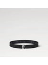 LV Initiales Reversible Monogram Leather Belt Black - LOUIS VUITTON - BALAAN 5