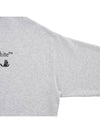 Skate Cotton Intarsia Sweatshirt Grey - OFF WHITE - BALAAN 5