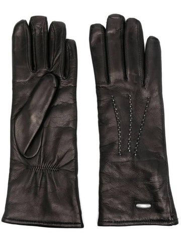 Her Leather Gloves Black - OUR LEGACY - BALAAN 1