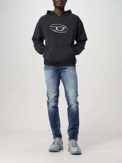 Jeans Diesel in denim di cotone effetto used - DIESEL - BALAAN 2