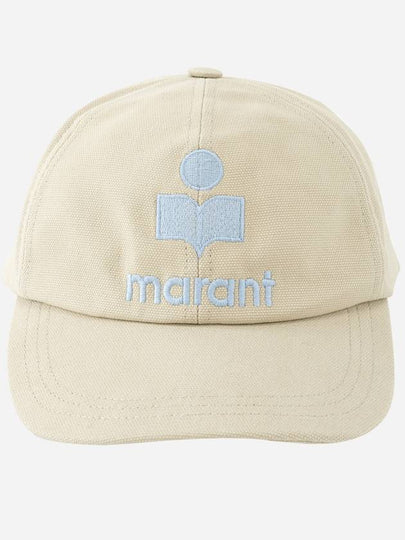 Tyron Logo Cotton Ball Cap Beige - ISABEL MARANT - BALAAN 2