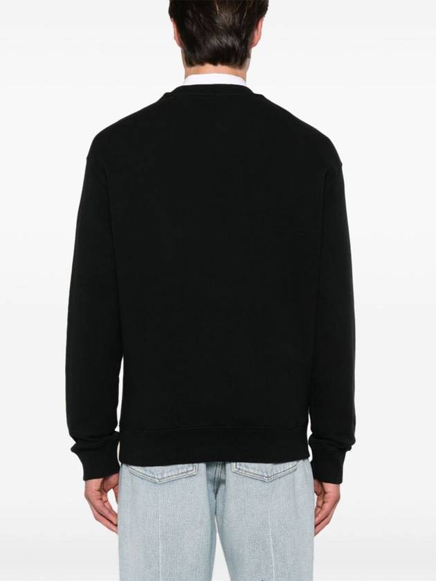 Fox Cotton Sweatshirt Black - MAISON KITSUNE - BALAAN 5