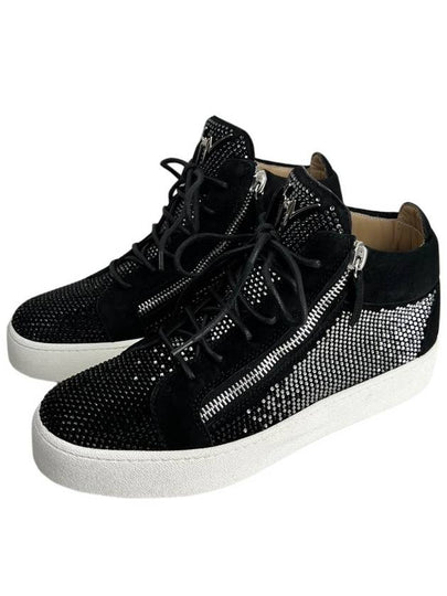 crystalembellished hightop sneakers - GIUSEPPE ZANOTTI - BALAAN 2