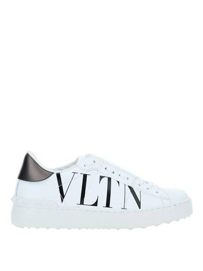 VLTN Leather Low Top Sneakers White - VALENTINO - BALAAN 2