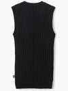 Fine Ribbed Merino Tank_Black (2S4RTP006K07-001) - MARC JACOBS - BALAAN 5