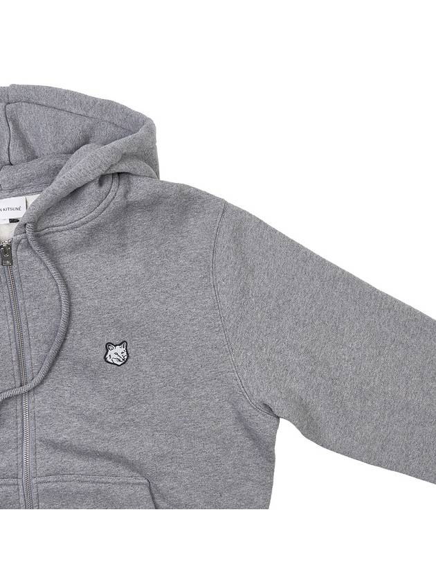 Maison Kitsune Men's Foxhead Patch Comfort Hooded Zipup LM00704KM0307 MGM - MAISON KITSUNE - BALAAN 4