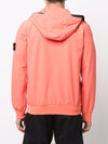 Wappen Patch Soft Shell Hooded Jacket Orange - STONE ISLAND - BALAAN 6