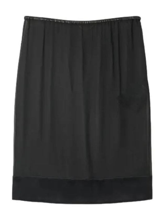 midi skirt black women - SAINT LAURENT - BALAAN 1