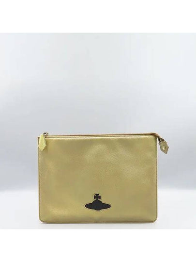 gold clutch bag - VIVIENNE WESTWOOD - BALAAN 2