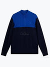 Jeff Half Zip Windbreaker Knit Top Jl Navy - J.LINDEBERG - BALAAN 2