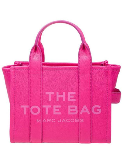 Small Leather Tote Bag Fuchsia - MARC JACOBS - BALAAN 2