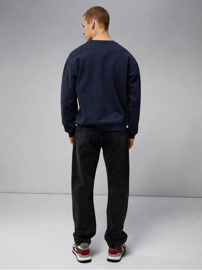 Kyzer Logo Crew Neck Sweater Navy - J.LINDEBERG - BALAAN 2