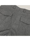 Men's Wool Straight Pants Grey - BRUNELLO CUCINELLI - BALAAN 7