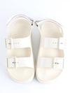 Rubber sandals beige 36 - GUCCI - BALAAN 9