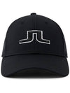 Logo Angus Ball Cap Black - J.LINDEBERG - BALAAN 2