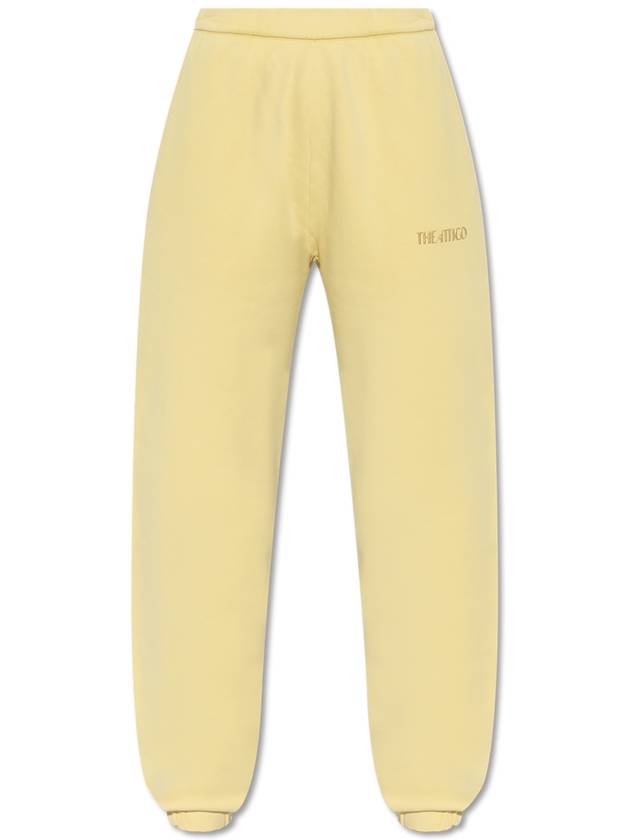 The Attico Sweatpants, Women's, Yellow - THE ATTICO - BALAAN 1