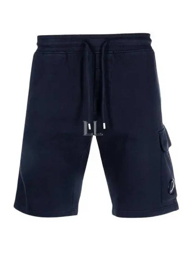 Lens Banding Cargo Shorts Navy - CP COMPANY - BALAAN 2