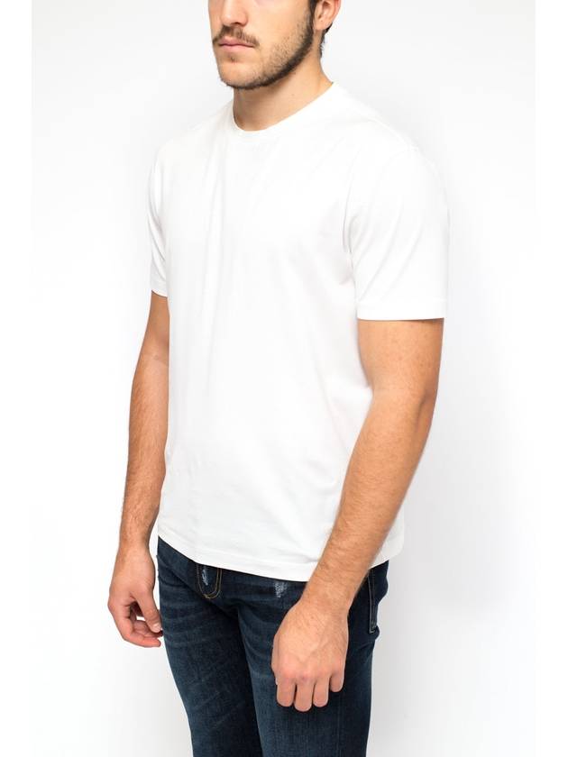 PRADA t-shirt round neck white - PRADA - BALAAN 4